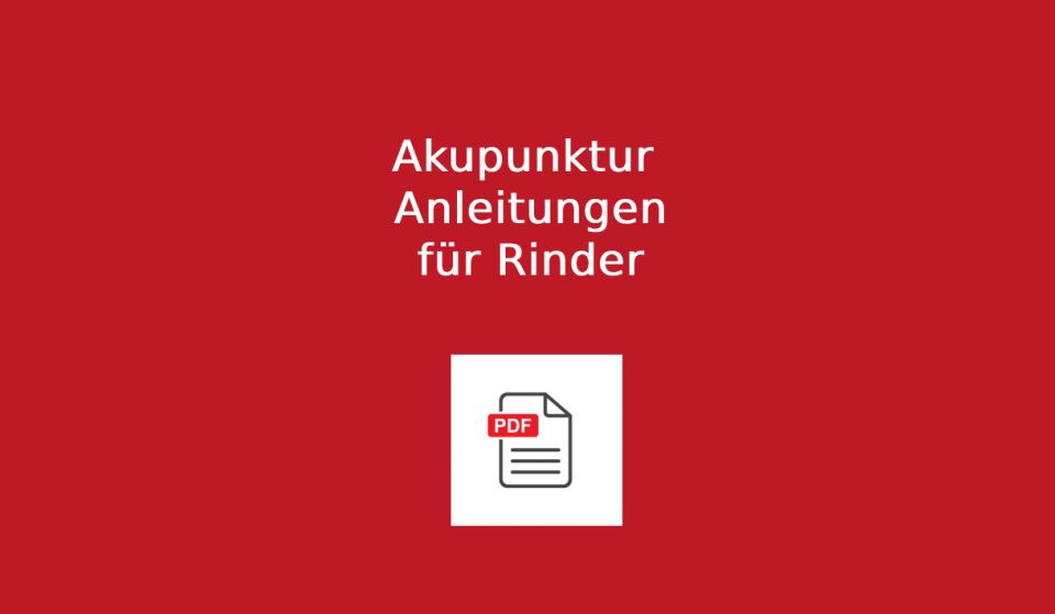Rinder Akupunktur Anleitung - PDF
